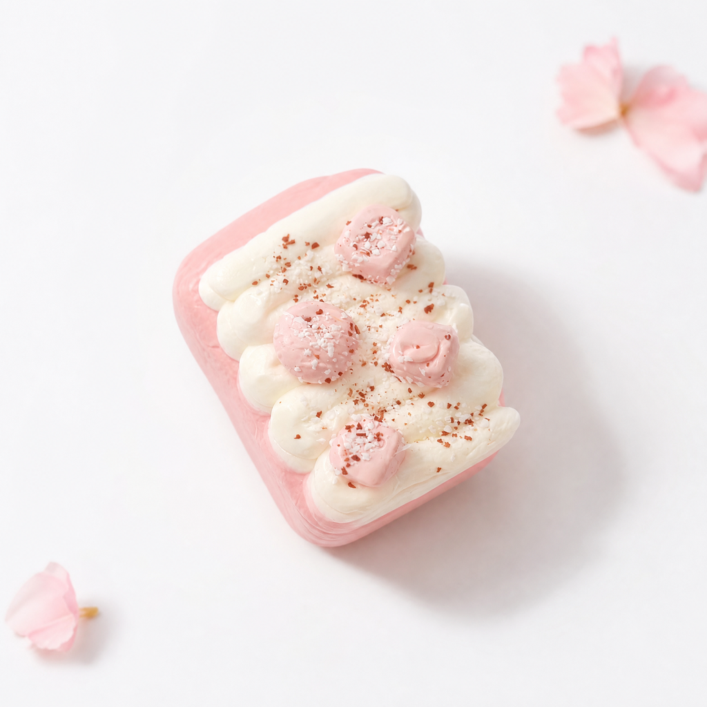 【ピンクブラウニーケーキ】可愛くてストレス解消になるおもちゃ
